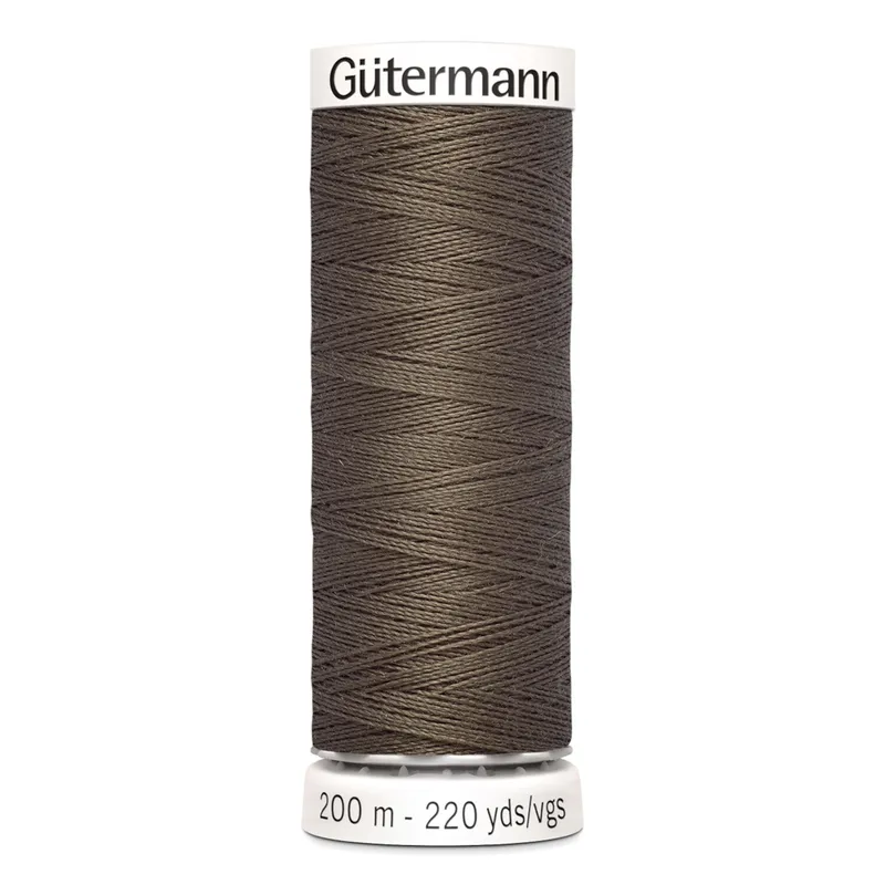 Gütermann Gütermann Allesnäher 200m 467 Dunkelbraun – Produktbild 1 von 1