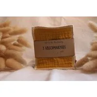 mango.bananen mango.bananen Abschminkpad waschbar, Mango-gelb, – Produktbild 2 von 5