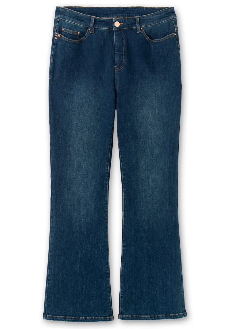 sheego Jeans dark blue denim, Dark blue denim, – Produktbild 2 von 2