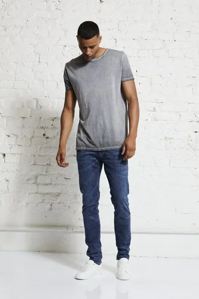 Wunderwerk Wunderwerk Herren T-Shirt aus Bio-Baumwolle "Core Tee mal tinto male", Grau (truffle 380), – Produktbild 3 von 3