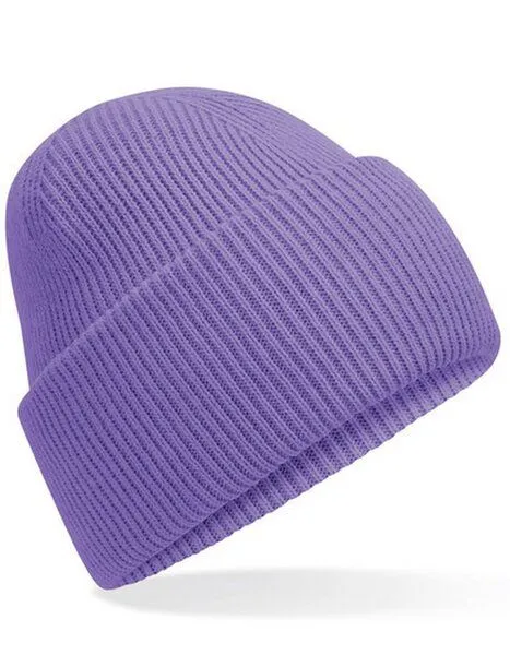 Beechfield Beechfield Damen / Herren Klassische Mütze mit tiefem Umschlag 30, Violet, – Produktbild 1 von 2