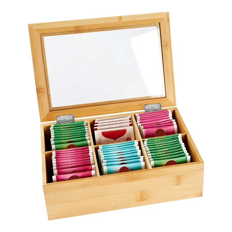 genialo genialo Bambus-Teebox, Braun, – Produktbild 3 von 3