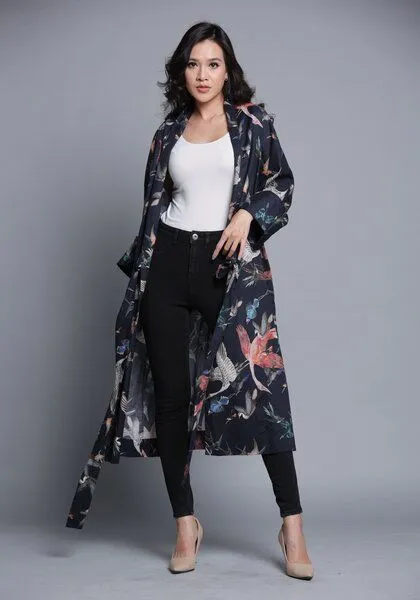 Atelier SNOW Atelier SNOW Bio-Baumwolle Kimono, Yari, – Produktbild 2 von 3