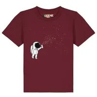 watabout kids watabout.kids T-Shirt Kinder Spray the universe, Burgundy, – Produktbild 1 von 1