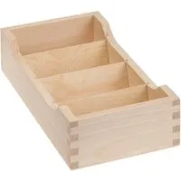 Karteikartenbox aus Holz, DIN A7 – Produktbild 1 von 1
