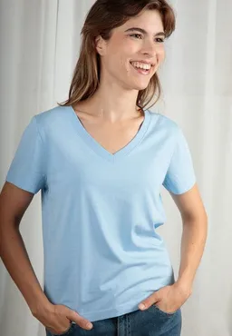 TORLAND TORLAND Damen T-Shirt mit V- Ausschnitt ISLA – Produktbild 1 von 1
