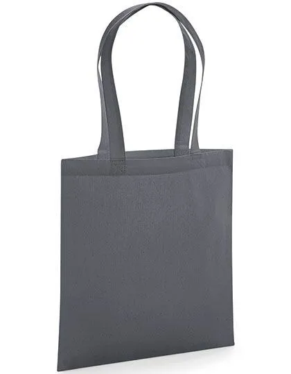 Westford Mill Westford Mill Organic Premium Cotton Bag Shopper, Graphite grey, – Produktbild 2 von 2