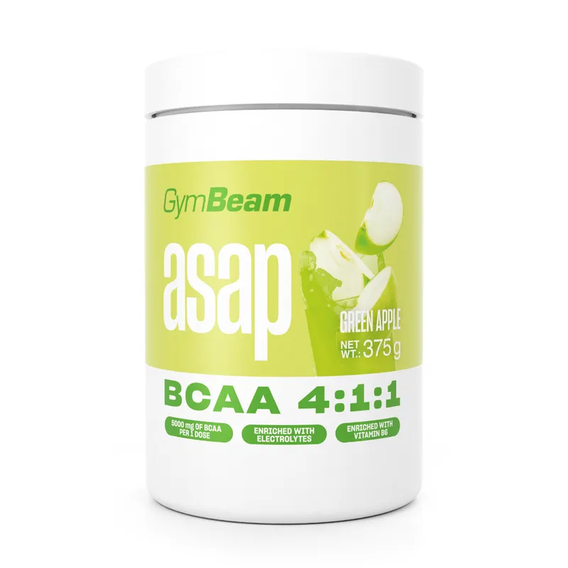 GymBeam ASAP GymBeam ASAP BCAA 375 g grüner Apfel – Produktbild 1 von 1