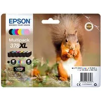 Epson Epson 6er Set Tintenpatronen 378XL schwarz, cyan, magenta, gelb, light-cyan, light-magenta – Produktbild 1 von 1