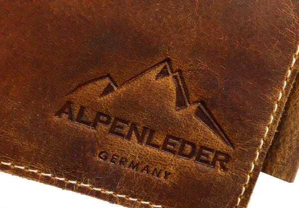 Alpenleder Alpenleder Mauspad TRENTO, Wild camel, – Produktbild 1 von 2