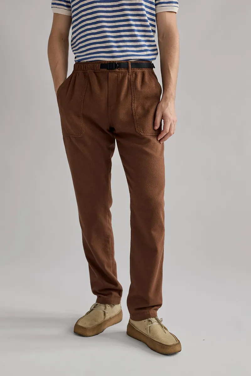 TWOTHIRDS TWOTHIRDS Herren vegan Hose Downhill Braun Sand, Braun, – Produktbild 1 von 2