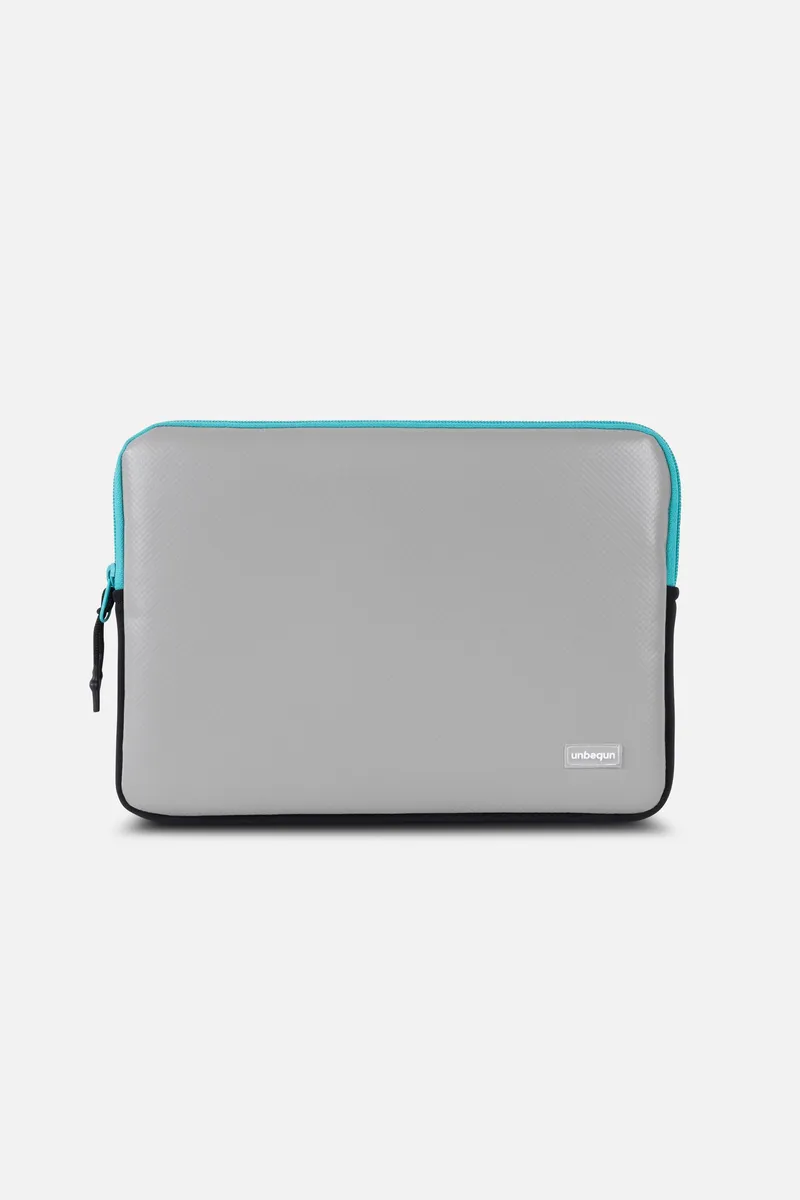 UNBEGUN UNBEGUN Herren vegan Laptop-Hülle, Grau, – Produktbild 2 von 2