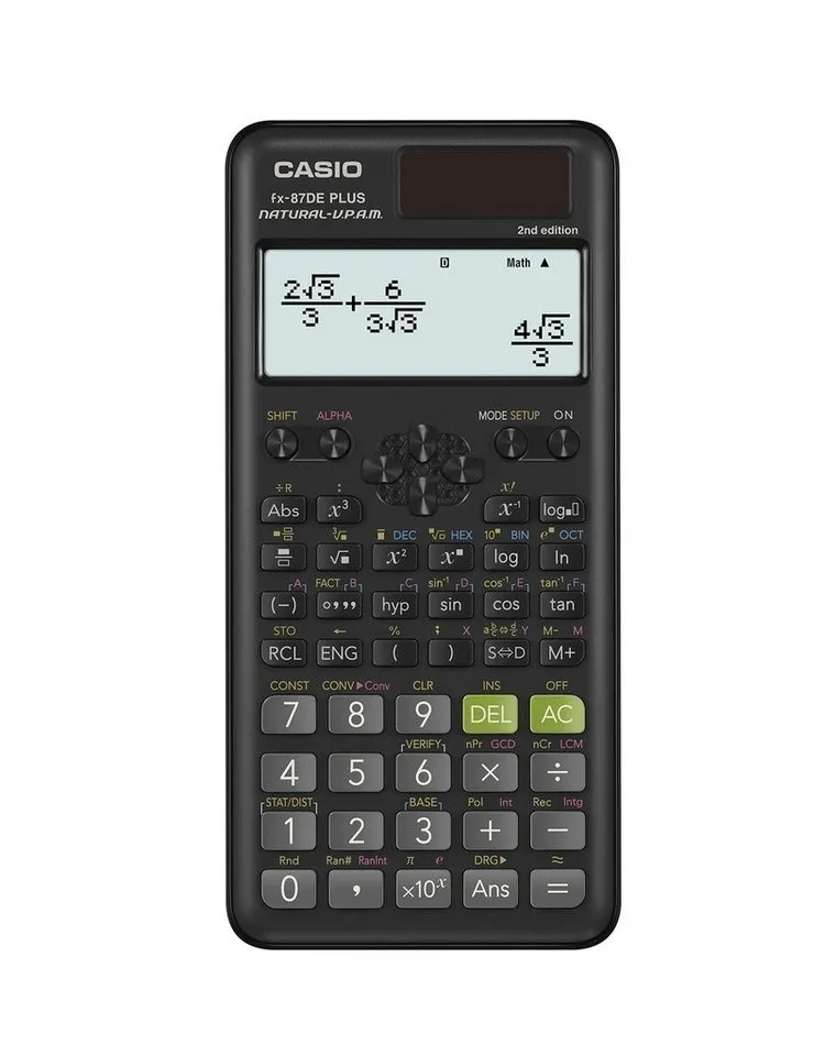 Casio Casio Schulrechner FX-87DE Plus 2nd Edition – Produktbild 6 von 6