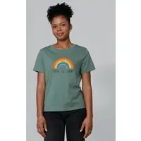 watapparel watapparel T-Shirt Frauen Love is Love, Green bay, – Produktbild 1 von 1