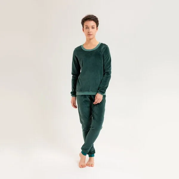 Frija Omina Frija Omina Bio Nicki Pullover Onne, Hellgrau, – Produktbild 2 von 3