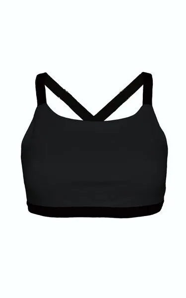 Golden Circle Clothing Golden Circle Clothing Sport-BH mit Biogummi, Schwarz, – Produktbild 1 von 4