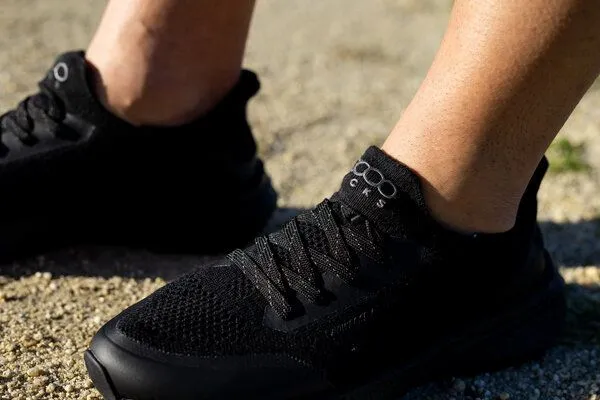 8000Kicks 8000Kicks Laufschuhe Hemp Runners aus Hanf, Komplett schwarz, – Produktbild 4 von 4