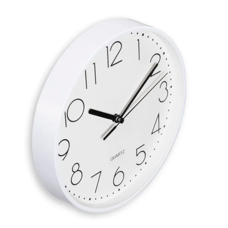 Hama Hama Wanduhr "Salina", Ø 22 cm, ohne Ticken, Weiß, – Produktbild 2 von 3