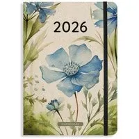 matabooks matabooks® Nachhaltiger A5 Kalender, Jahresplaner – Samaya 2026 Farbe: Spring Green (DE/EN) – Produktbild 1 von 1
