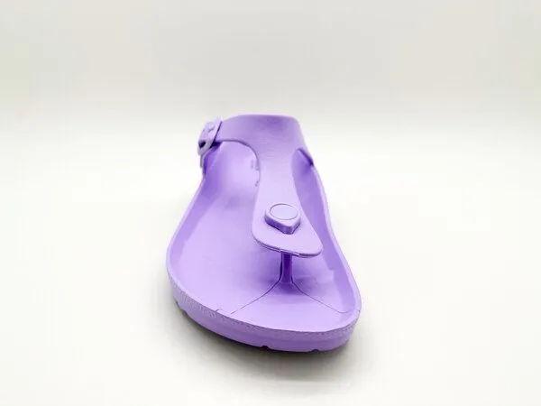 thies Vegane Ecofoam Zehentrenner Sandale von thies ® aus recyceltem EVA, Lavender, – Produktbild 3 von 4