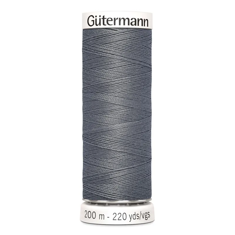 Gütermann Gütermann Allesnäher 200m 497 Dunkelsilber – Produktbild 1 von 1