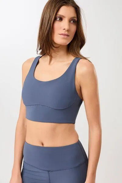 mandala Mandala Racer Bra, Eclipse blue (blau), – Produktbild 1 von 4