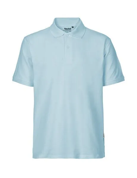 Neutral® - 3FREUNDE Neutral® - 3FREUNDE Männer Poloshirt, Hellblau, – Produktbild 1 von 4