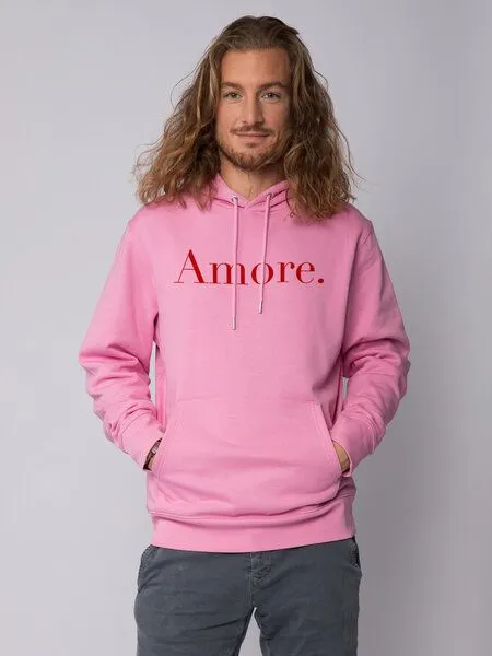 watapparel watapparel Hoodie Unisex Amore, Bubble pink, – Produktbild 1 von 3