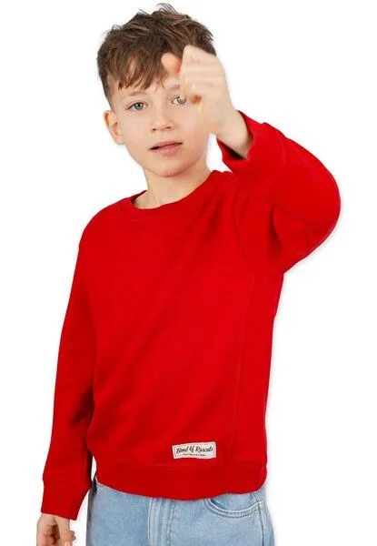 Band of Rascals Band of Rascals Basic Sweat, Red, – Produktbild 2 von 3