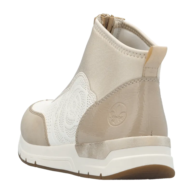 Rieker Rieker FSK Damen Halbschuhe für Damen, beige, Größe 43 EU, Beige, – Produktbild 3 von 7