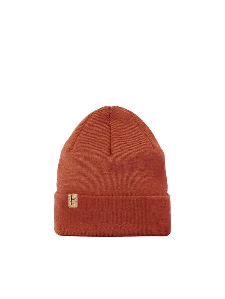 FUXBAU FUXBAU Kinder Merino Kork Beanie, Natural, – Produktbild 1 von 4