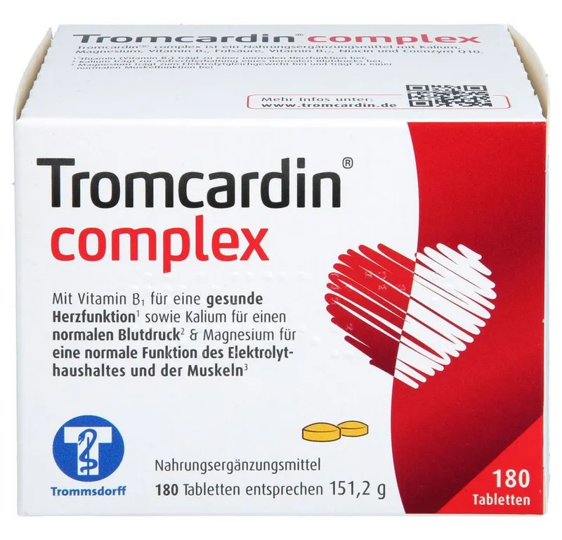 Trommsdorff Trommsdorff TROMCARDIN complex Tabletten Tabletten, 180 St. – Produktbild 1 von 3