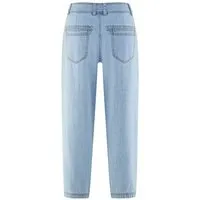 HempAge HempAge Damen Baggy Jeans Hanf/Bio-Baumwolle, Aqua (blau), – Produktbild 1 von 1