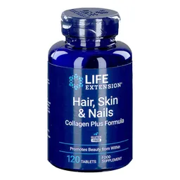 Life Extension Life Extension Hair Skin & Nails Collagen Plus Formula Tabletten – Produktbild 1 von 1