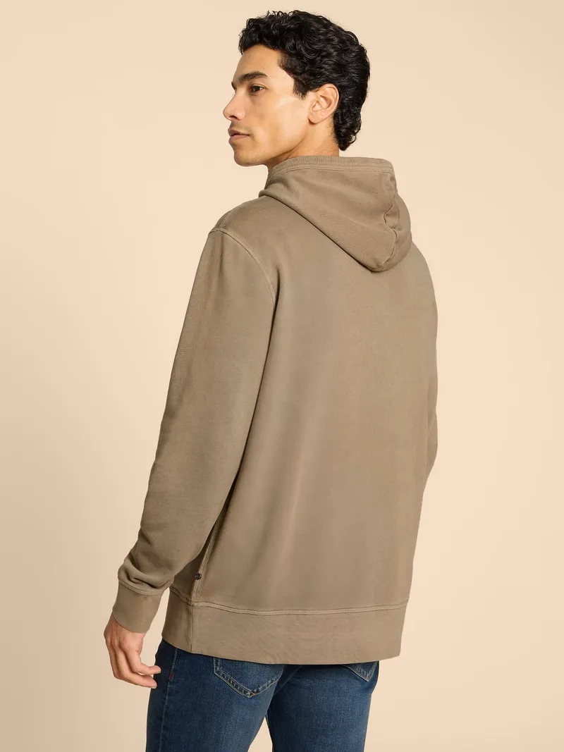 White Stuff Gemütlicher Hoodie - S, Khakigrün, – Produktbild 3 von 4