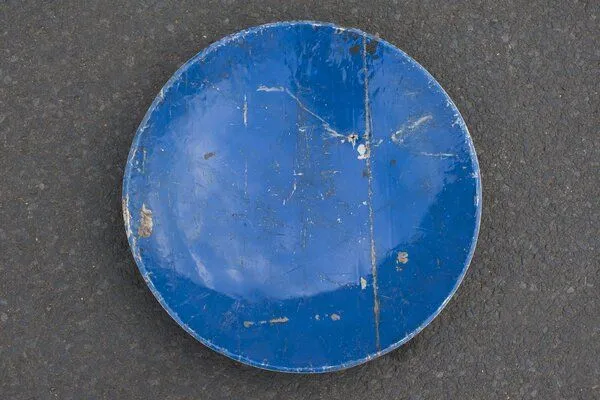 Moogoo Creative Africa Moogoo Creative Africa Schale aus recycelten Ölfässern ca. 38 cm, Blau, – Produktbild 3 von 4