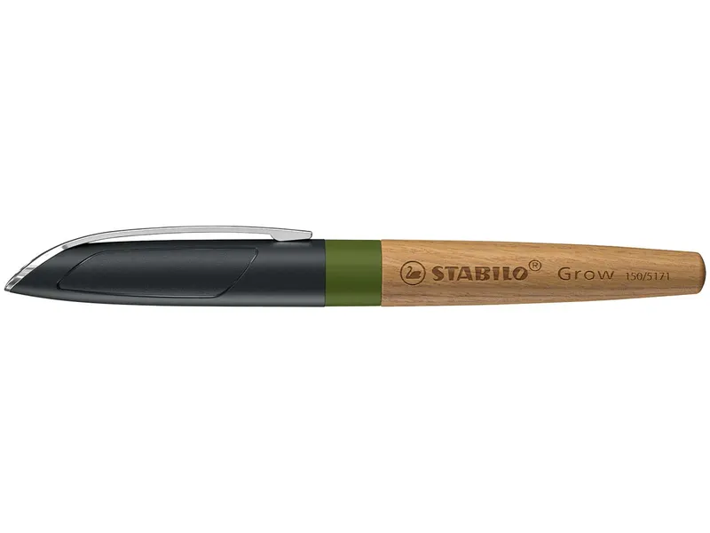Stabilo STABILO Kugelschreiber "Grow" FSC-zertifiziert, inkl. 1-farbigem Aufdruck, moosgrün – Produktbild 1 von 1