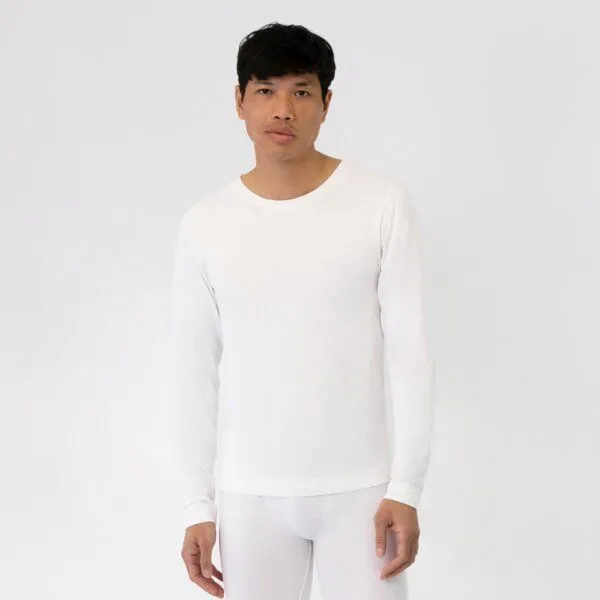 TAO Sportswear TAO Sportswear Schnelltrocknendes & nahtloses Herren Funktionsshirt, Weiß, – Produktbild 2 von 4