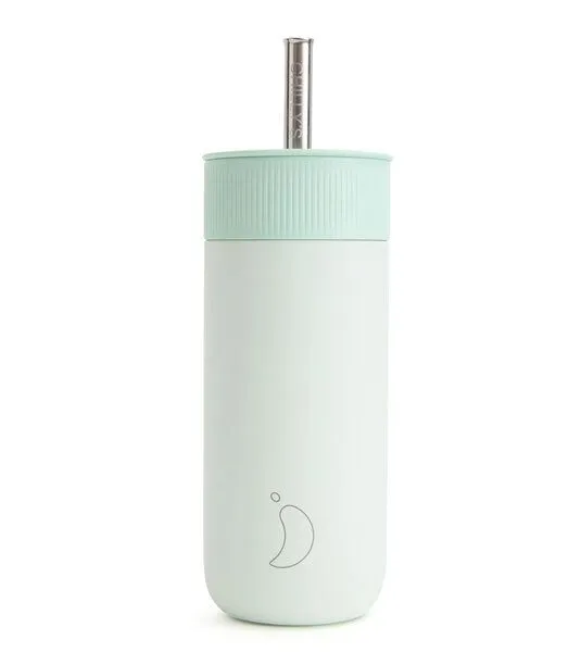 Chillys Chillys Switch Cup 2-in-1 aus Edelstahl, Lichen green, – Produktbild 1 von 4