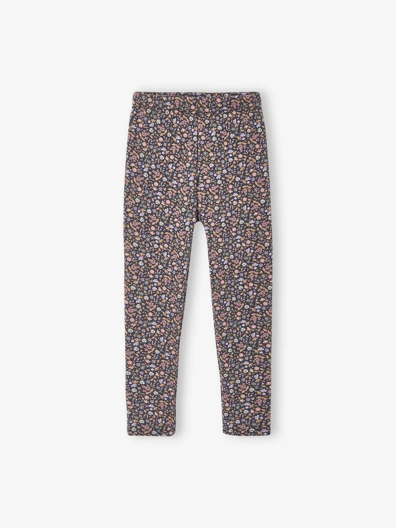 Vertbaudet Mädchen Thermo-Leggings, Dunkelgrau, – Produktbild 1 von 6
