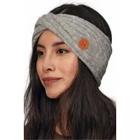 Apu Kuntur Apu Kuntur Alpaka Stirnband SUAVE Twist aus 100% Baby Alpaka, Silber, – Produktbild 1 von 1