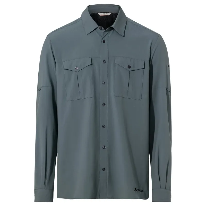 Vaude Langarmshirt VAUDE Rosemoor II, Blau, – Produktbild 2 von 2
