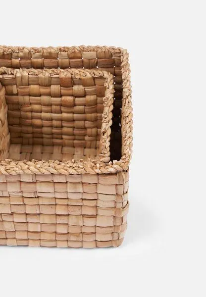El Puente El Puente Korb | Fair Trade & Handmade aus Bangladesch, Natur, – Produktbild 3 von 3