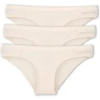 ORGANICATION ORGANICATION KAMILLA | Slip aus Bio-Baumwolle und TENCEL Modal im 3er-Pack, Off white, – Produktbild 1 von 1