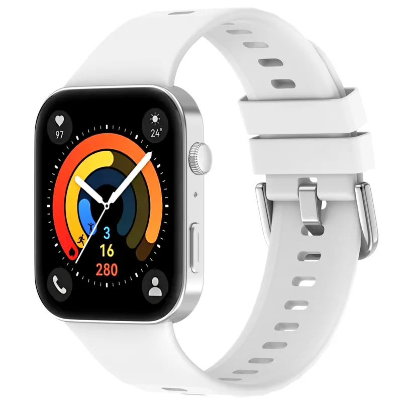 imoshion imoshion Silikonband für das Huawei Watch Fit 3, Weiß, – Produktbild 1 von 1