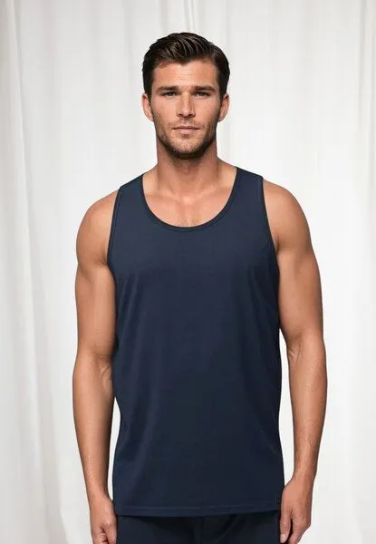 TORLAND TORLAND Herren Tanktop STANCER, Blau (french navy), – Produktbild 2 von 2
