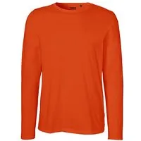 Neutral Neutral® Herren Langarm T-Shirt von Neutral Bio Baumwolle, Orange, – Produktbild 1 von 1