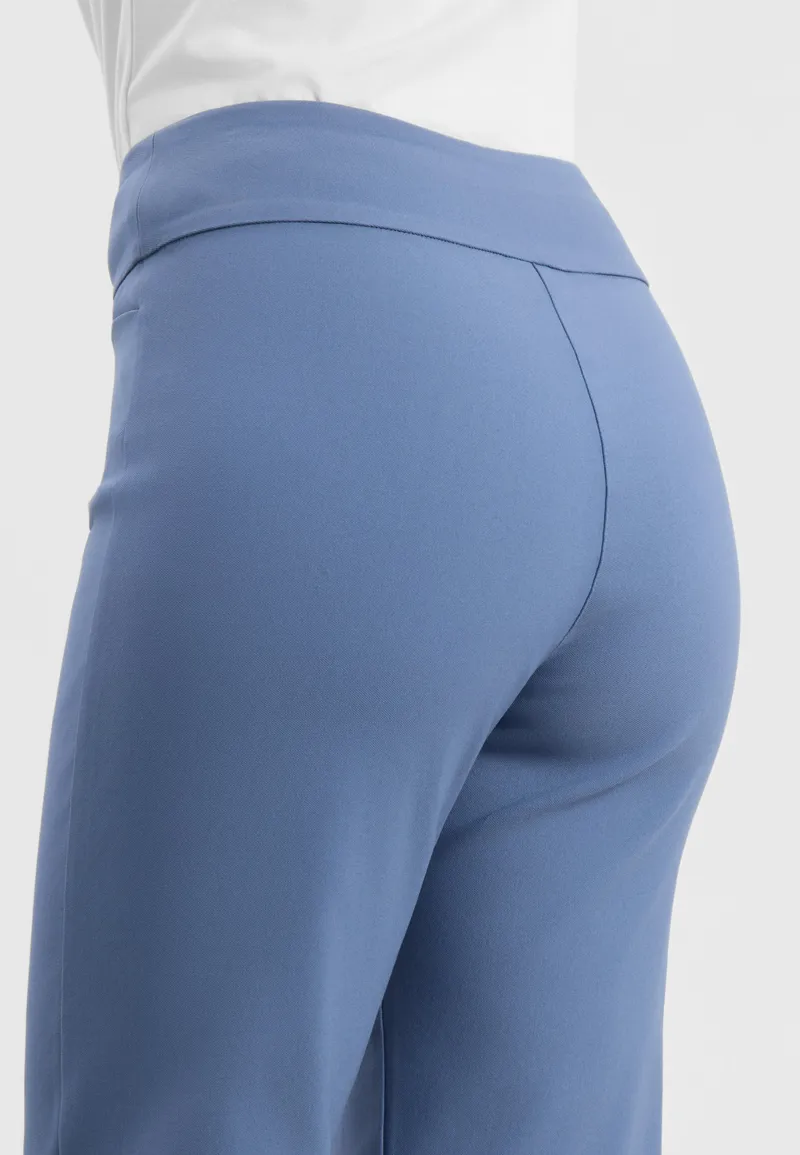 LAURIE LAURIE Damen vegan Hose Thea Straight Ll Blau, Blau, – Produktbild 1 von 2