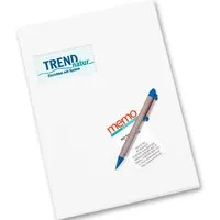 Memo memo Angebotsmappe weiß 270 g/m² m.F. 21 x 30 cm – Produktbild 1 von 1