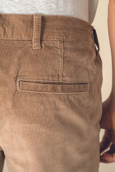 Kultgut Kultgut Fühl dich wohl - Cordhose soft / Bob, Braun (cognac), – Produktbild 3 von 4